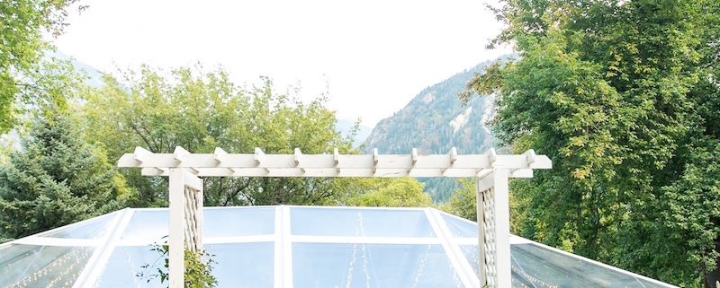 wedding rentals-Clear NaviTrac Tent