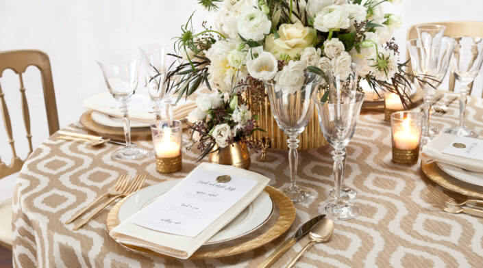 Event Tablecloth & Linen Rentals | Colorado Tents & Events