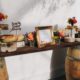 Rustic Whiskey Barrel Dessert Table