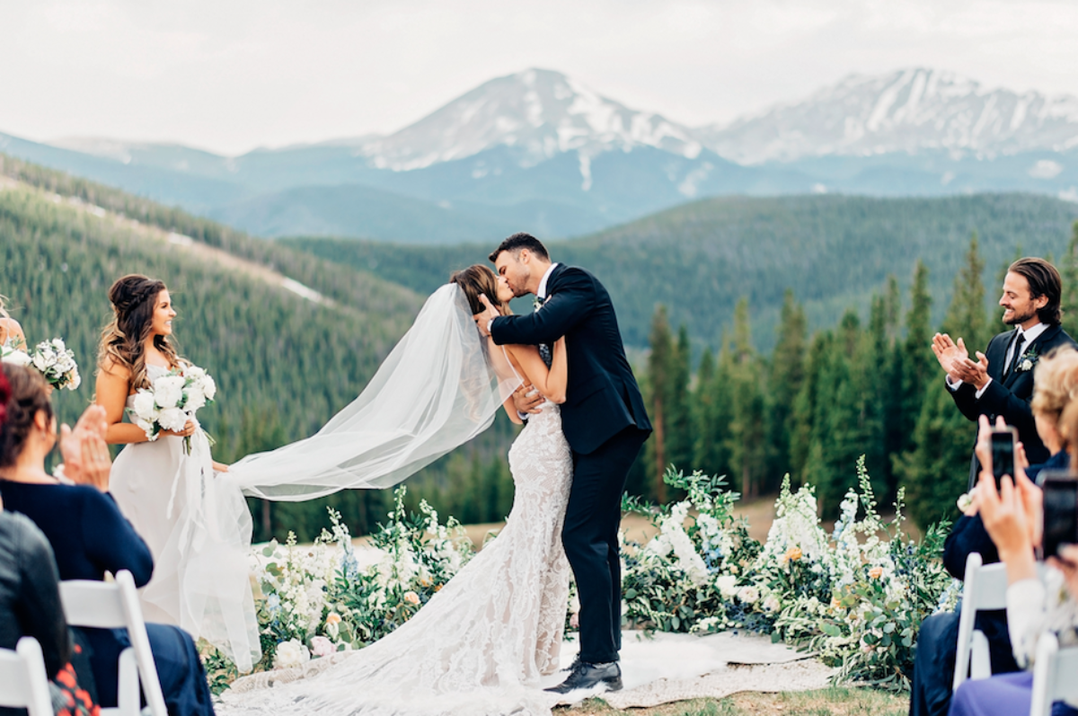 Rustic Mountain Wedding in Keystone Colorado