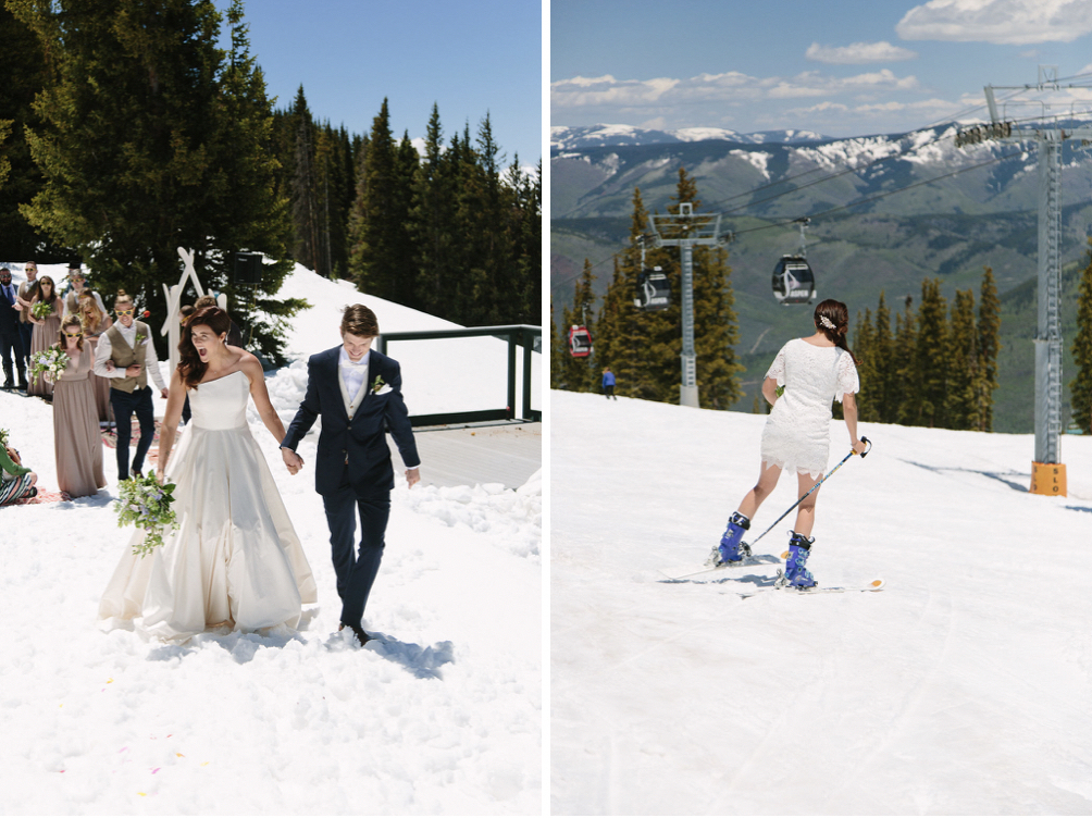 colorado ski wedding in Aspen