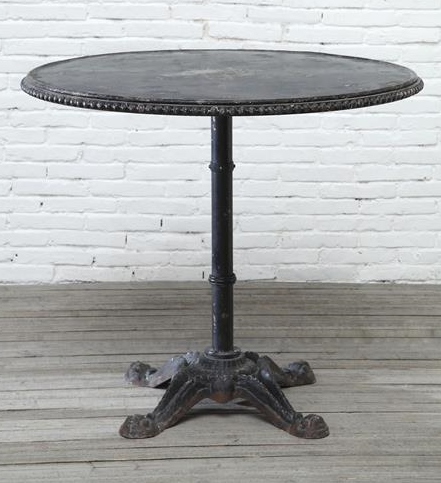 Black Bistro Table